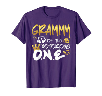 Grammy Notorious One Old School 1St T-Shirt - Unique Graphic for Adults - T-Shirt, Sweatshirt, Hoodie