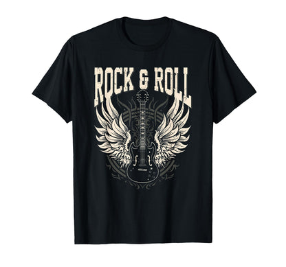 Rock And Roll Lover Gifts Electric T-Shirt - Minimalist Print Unisex - T-Shirt, Sweatshirt, Hoodie