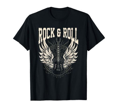 Rock And Roll Lover Gifts Electric T-Shirt - Minimalist Print Unisex - T-Shirt, Sweatshirt, Hoodie