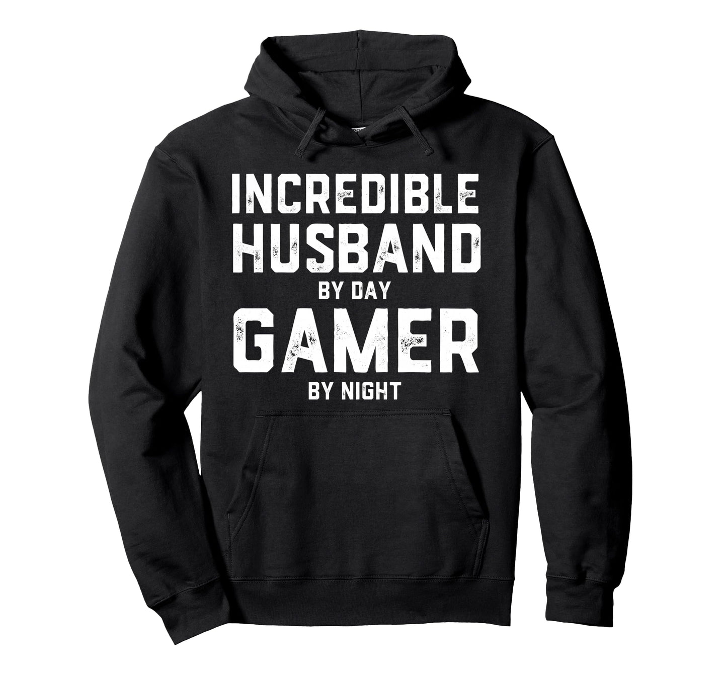 Incredible Husband Day Gamer Night Hoodie - Trendy Graphic for Adults - T-Shirt, Sweatshirt, Hoodie