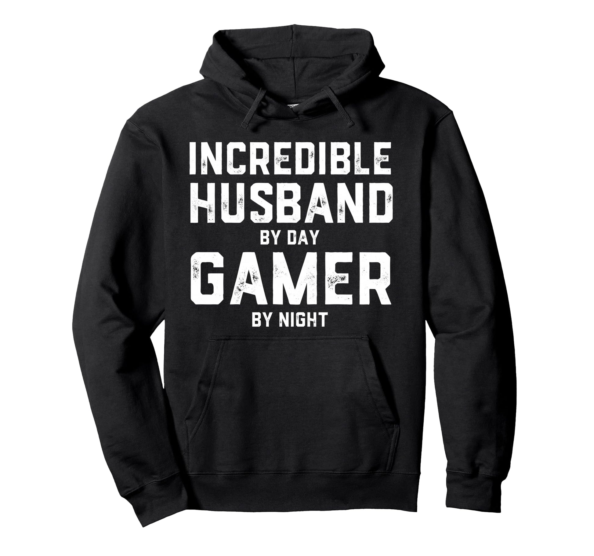 Incredible Husband Day Gamer Night Hoodie - Trendy Graphic for Adults - T-Shirt, Sweatshirt, Hoodie