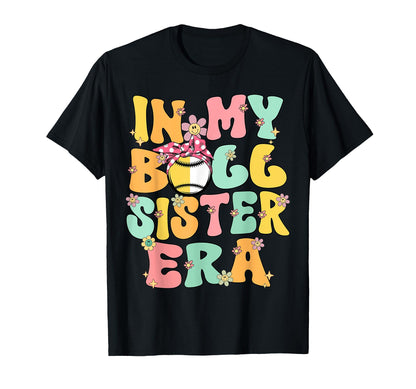My Ball Sister Era Groovy Baseball T-Shirt - Novelty Apparel for Adults - T-Shirt, Sweatshirt, Hoodie