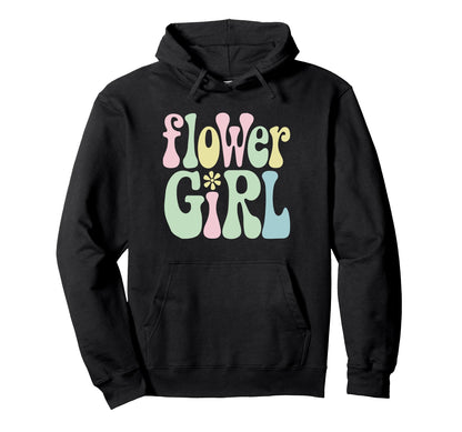 Flower Groovy 70S Boho Wedding Hoodie - Casual Everyday Wear Unisex - T-Shirt, Sweatshirt, Hoodie