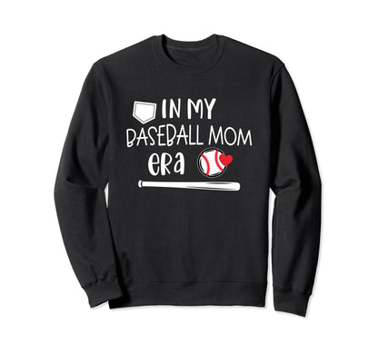 Baseball Mom Gift 2024 My Baseball Sweatshirt - Custom Art Print Unisex - T-Shirt, Sweatshirt, Hoodie