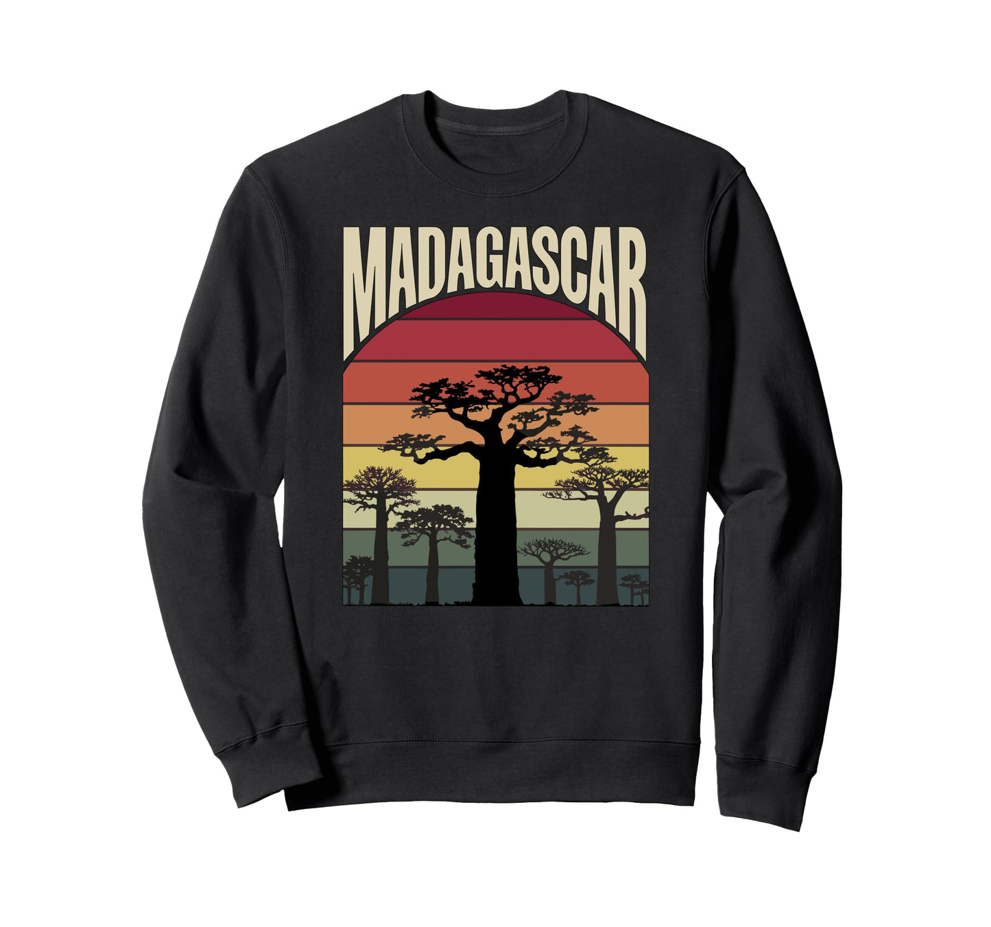 Madagascar Baobab Tree Nature And Travel Sweatshirt - Graphic Print Unisex - T-Shirt, Sweatshirt, Hoodie