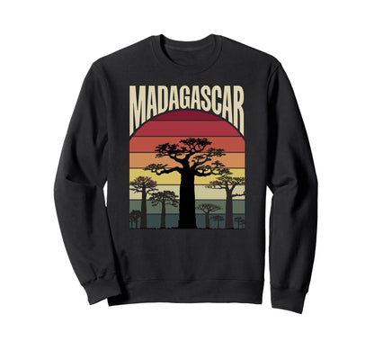 Madagascar Baobab Tree Nature And Travel Sweatshirt - Graphic Print Unisex - T-Shirt, Sweatshirt, Hoodie