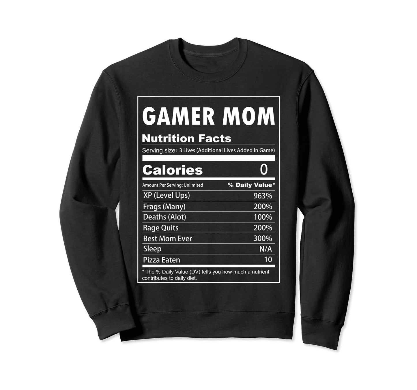 Gamer Mom Best Video Gamer Sweatshirt - Casual Everyday Wear for Adults - T-Shirt, Sweatshirt, Hoodie