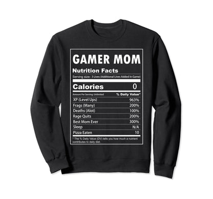 Gamer Mom Best Video Gamer Sweatshirt - Casual Everyday Wear for Adults - T-Shirt, Sweatshirt, Hoodie