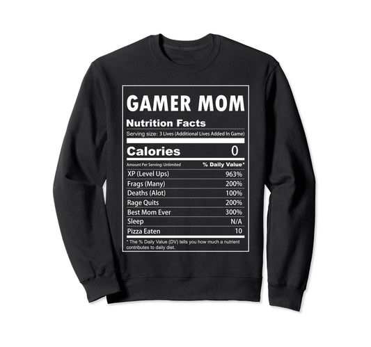 Gamer Mom Best Video Gamer Sweatshirt - Casual Everyday Wear for Adults - T-Shirt, Sweatshirt, Hoodie