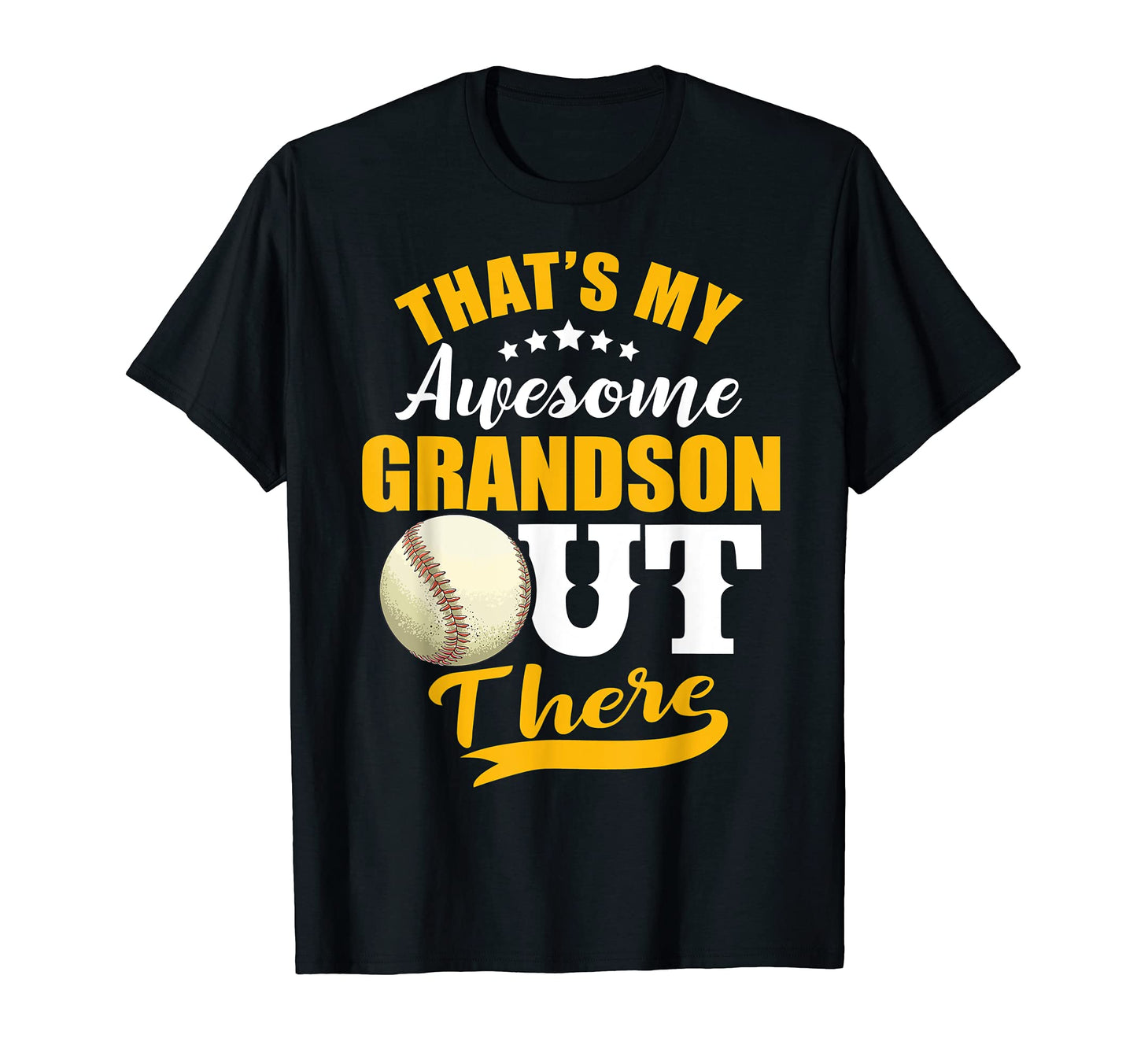 Baseball Awesome Grandson Gift T-Shirt - Casual Everyday Wear for Adults - T-Shirt, Sweatshirt, Hoodie