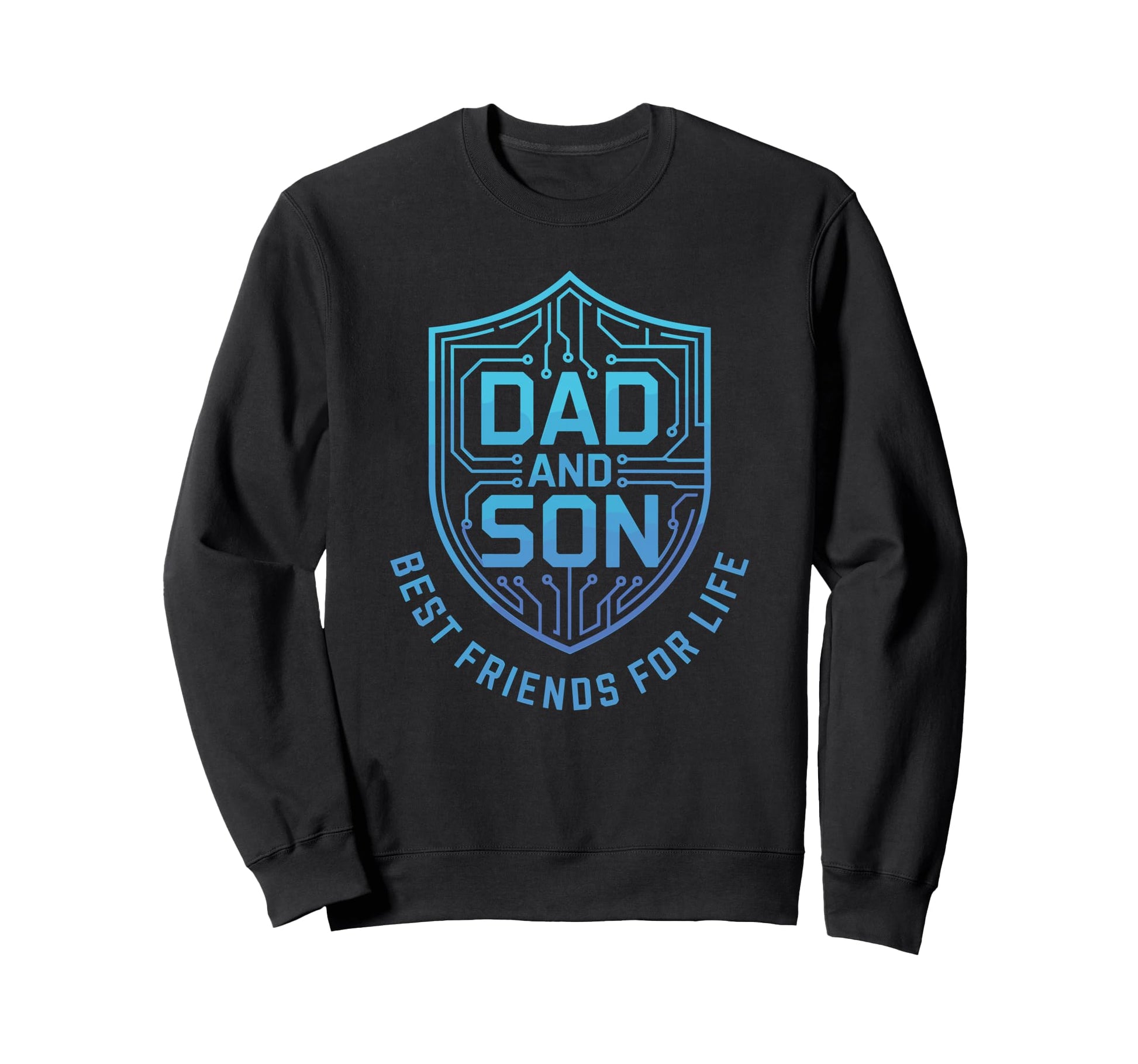 Tech Gamer Dad And Son Best Mates Sweatshirt - Novelty Apparel Unisex - T-Shirt, Sweatshirt, Hoodie
