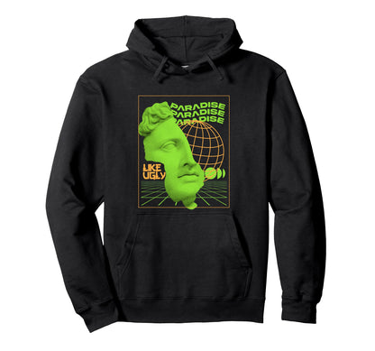 Paradise Greek Sculpture Aesthetic Hoodie - Casual Everyday Wear Men Women - T-Shirt, Sweatshirt, Hoodie