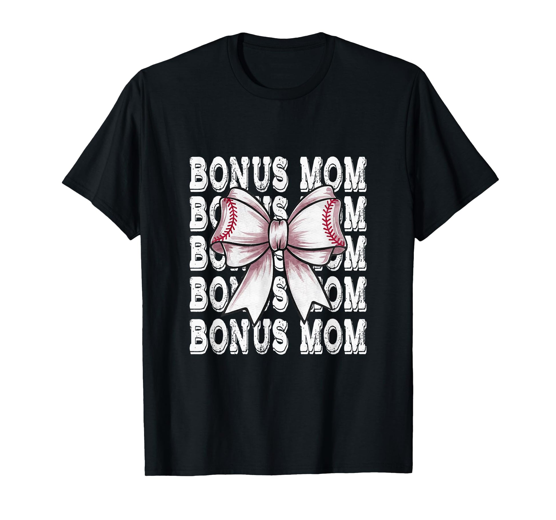 Coquette Baseball Bonus Mom Matching T-Shirt - Custom Art Print Unisex - T-Shirt, Sweatshirt, Hoodie