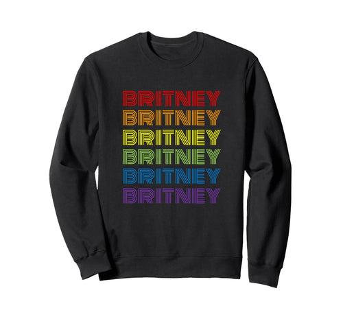 Britney Rainbow Sweatshirt - Graphic Print for Adults - T-Shirt, Sweatshirt, Hoodie