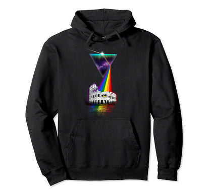 Prism Colosseum Hoodie - Fun Novelty Design Unisex - T-Shirt, Sweatshirt, Hoodie