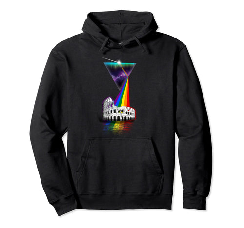 Prism Colosseum Hoodie - Fun Novelty Design Unisex - T-Shirt, Sweatshirt, Hoodie