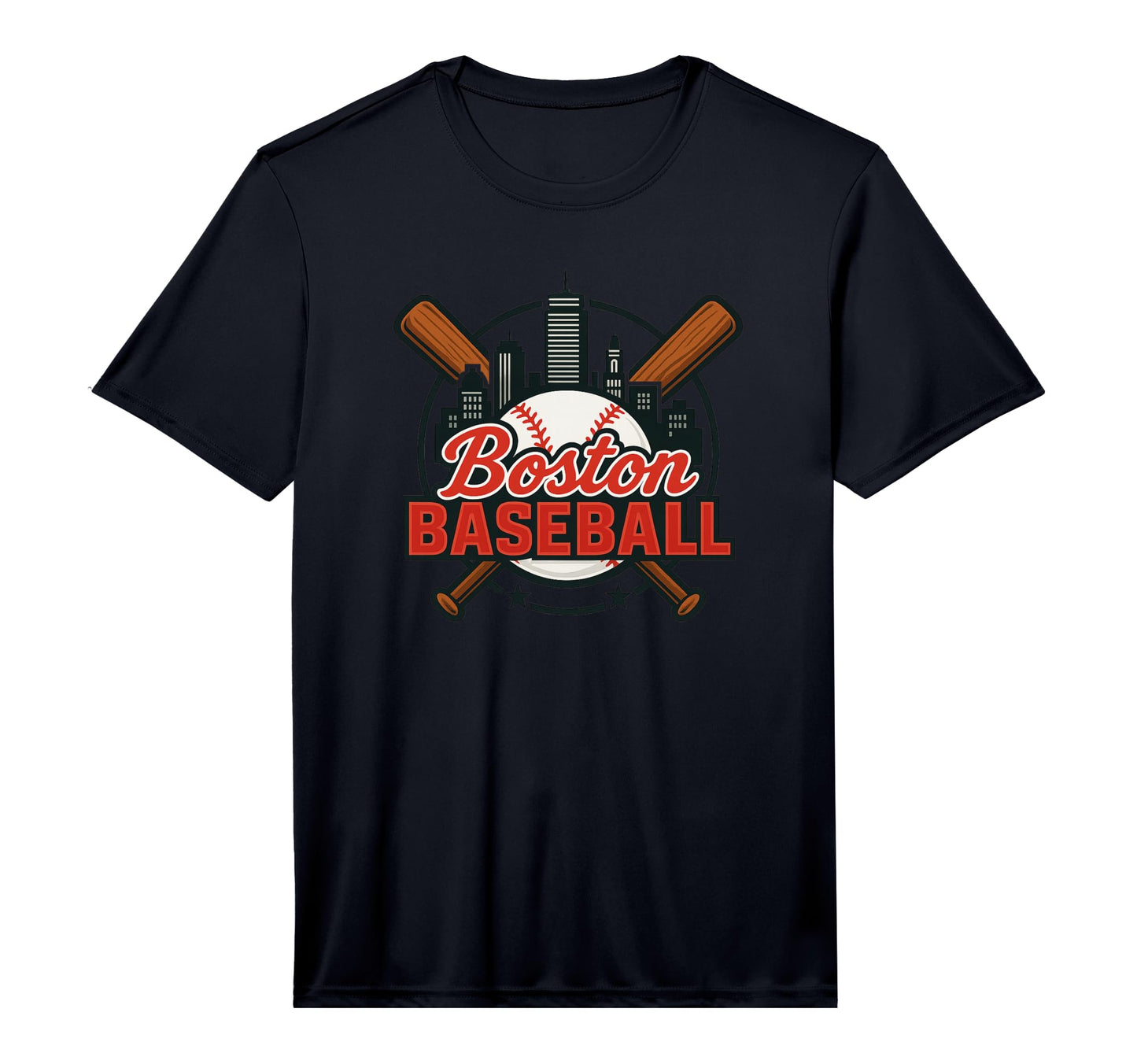 Baseball Fan And Boston Baseball T-Shirt - Novelty Apparel for Adults - T-Shirt, Sweatshirt, Hoodie
