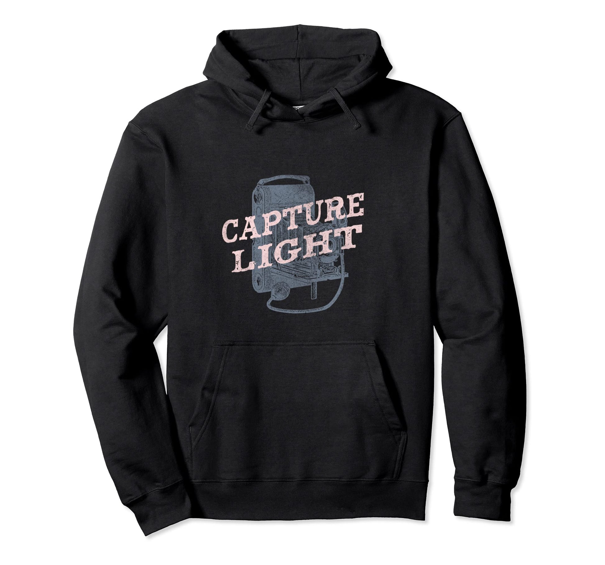 Photography Light Capture Camera Hoodie - Trendy Graphic Unisex - T-Shirt, Sweatshirt, Hoodie
