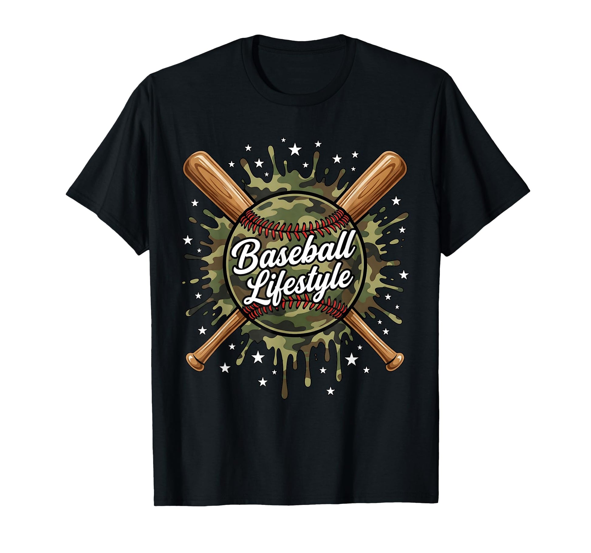 Baseball Lifestyle Sports Dad Birthday T-Shirt - Novelty Apparel Men Women - T-Shirt, Sweatshirt, Hoodie