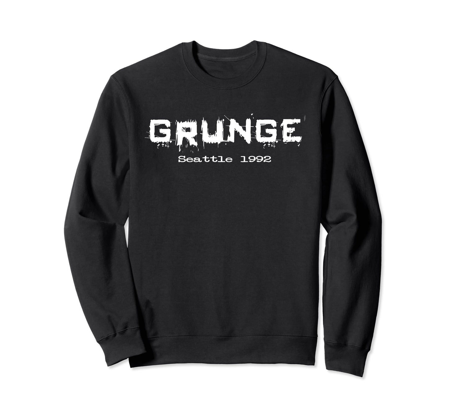 Grunge Seattle 1992 Alternative 90S Sweatshirt - Custom Art Print Unisex - T-Shirt, Sweatshirt, Hoodie