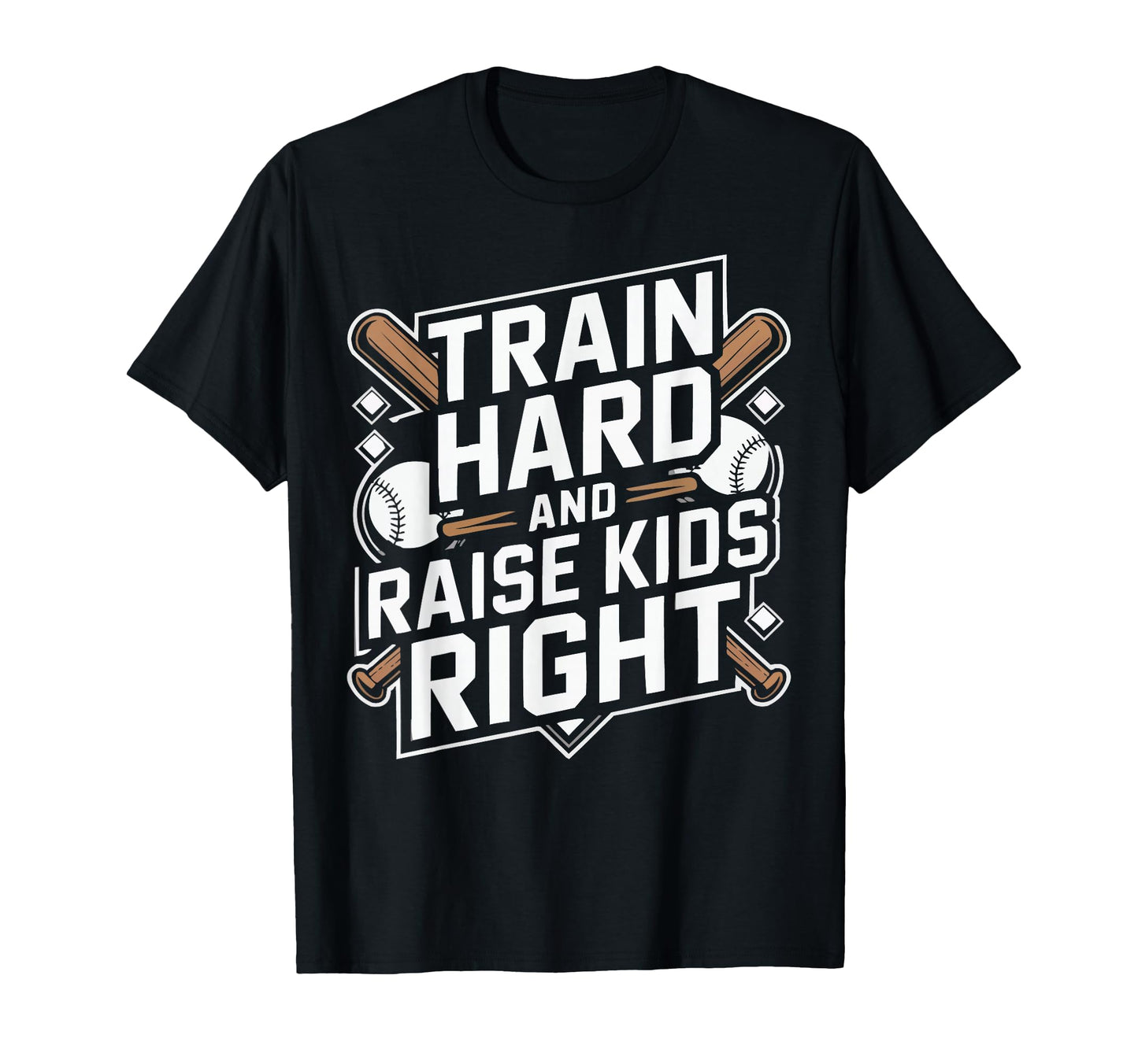 Baseball Dad Baseballer Daddy Baseball T-Shirt - Graphic Print for Adults - T-Shirt, Sweatshirt, Hoodie
