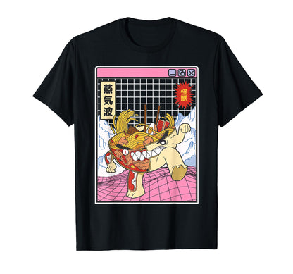 Ramen Noodles X Ray Kawaii Grid T-Shirt - Fun Novelty Design Men Women - T-Shirt, Sweatshirt, Hoodie