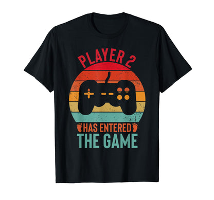 Leveled Up To Daddy Player 2 Has T-Shirt - Streetwear Style Men Women - T-Shirt, Sweatshirt, Hoodie