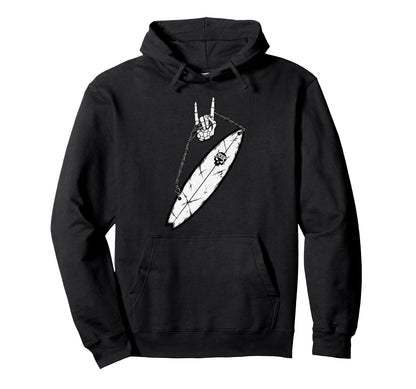 Surf Board Surfing Surfer 90S Alt Hoodie - Fun Novelty Design Men Women - T-Shirt, Sweatshirt, Hoodie