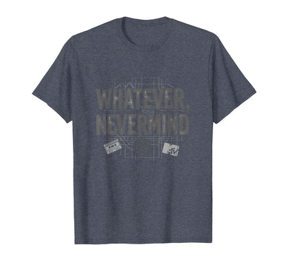Whatever Nevermind Gen X Nostalgic T-Shirt - Aesthetic Graphic for Adults - T-Shirt, Sweatshirt, Hoodie