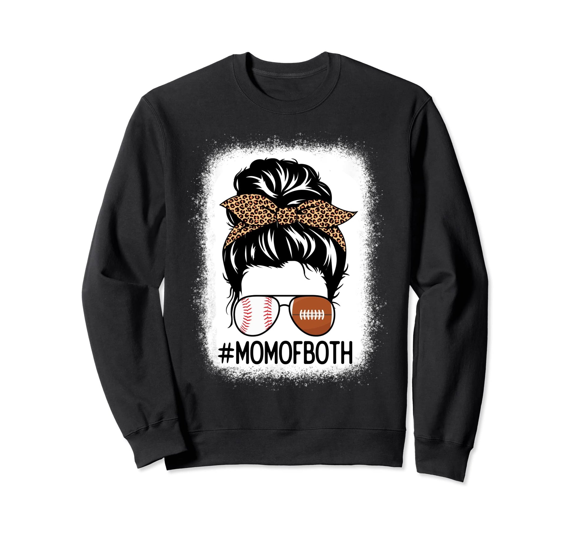 Mothers Day Football Baseball Sweatshirt - Casual Everyday Wear for Adults - T-Shirt, Sweatshirt, Hoodie