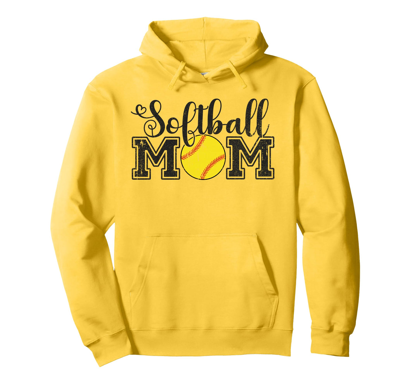 Softball Mom Softball Mama Game Mothers Hoodie - Graphic Print Men Women - T-Shirt, Sweatshirt, Hoodie