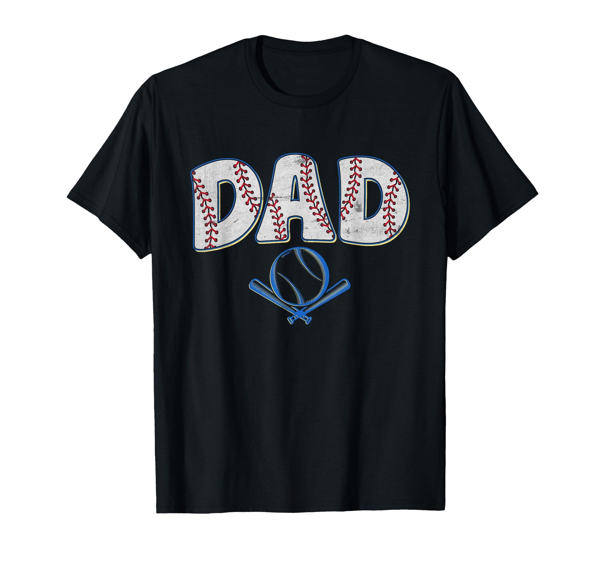 Baseball Dad Happy Fathers Day T-Shirt - Unique Graphic for Adults - T-Shirt, Sweatshirt, Hoodie