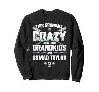 Grandma Crazy Samad Taylor Seattle Sweatshirt - Minimalist Print Men Women - T-Shirt, Sweatshirt, Hoodie