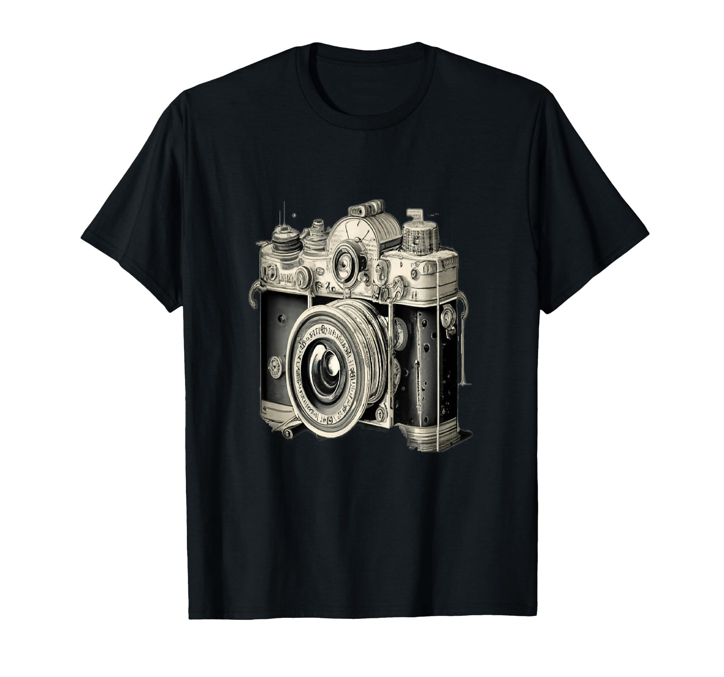 Camera T-Shirt - Graphic Print Men Women - T-Shirt, Sweatshirt, Hoodie