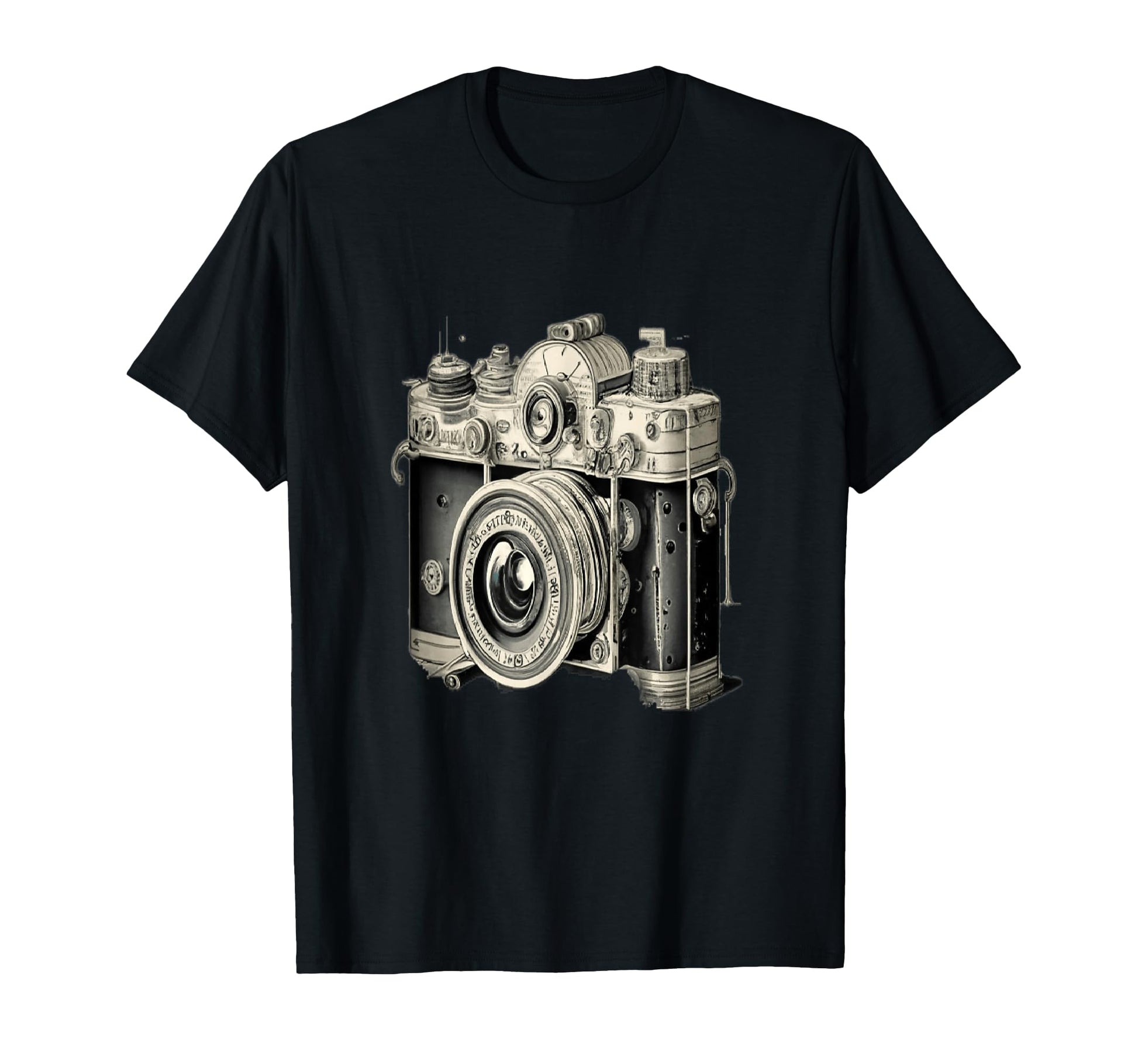 Camera T-Shirt - Graphic Print Men Women - T-Shirt, Sweatshirt, Hoodie