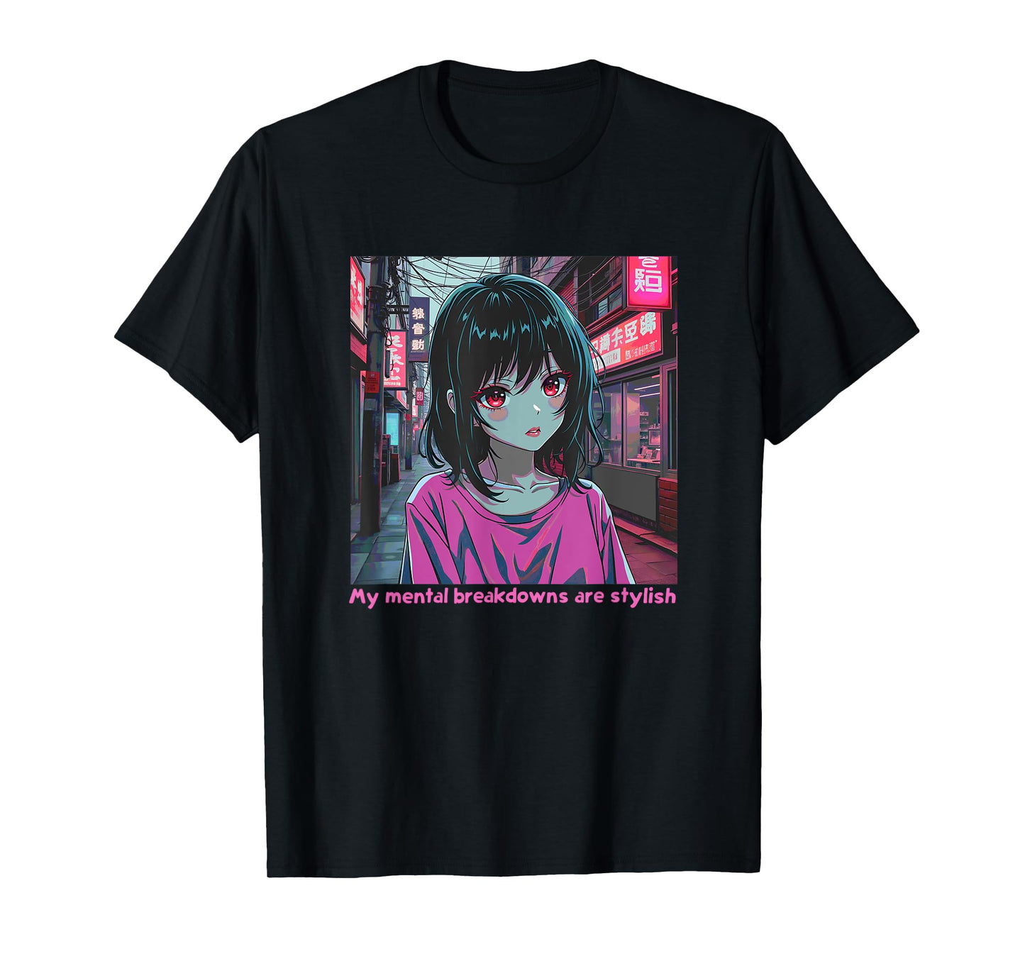 My Mental Breakdowns Are Stylish Mental T-Shirt - Graphic Print for Adults - T-Shirt, Sweatshirt, Hoodie