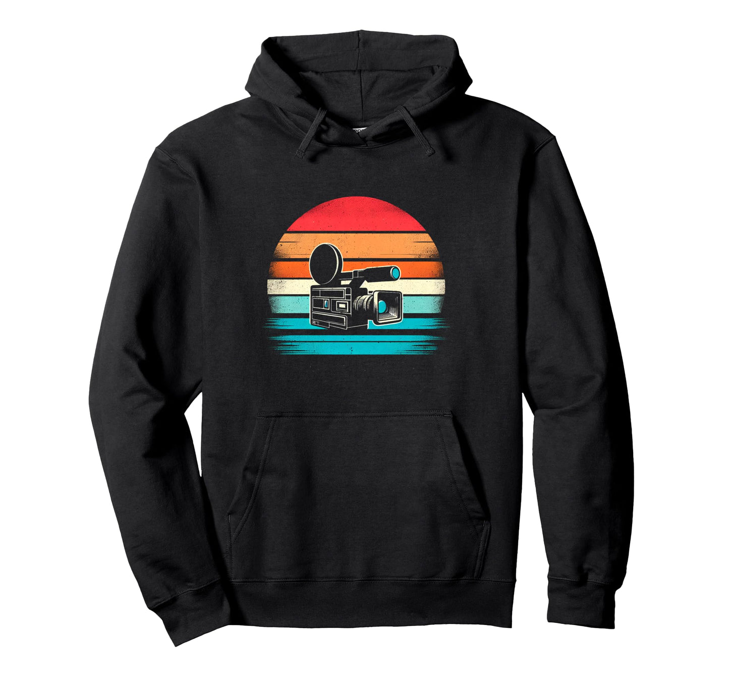 Camera Sunset Hoodie - Casual Everyday Wear Unisex - T-Shirt, Sweatshirt, Hoodie