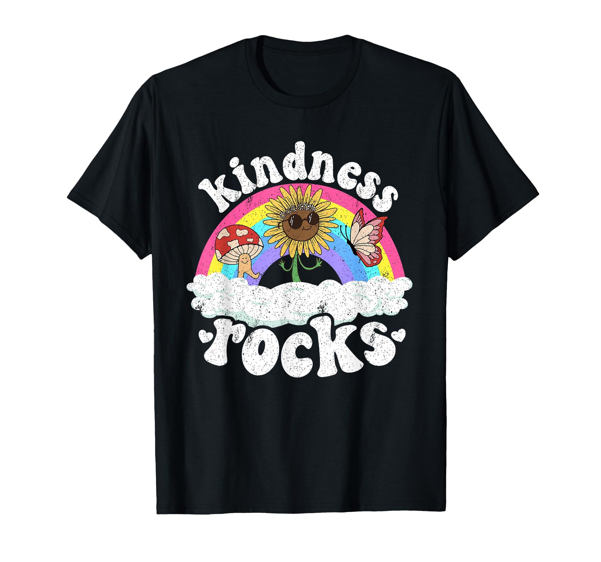 Anti Bullying Hippie Teacher Rainbow T-Shirt - Streetwear Style Men Women - T-Shirt, Sweatshirt, Hoodie