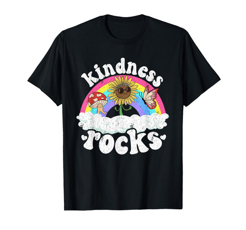 Anti Bullying Hippie Teacher Rainbow T-Shirt - Streetwear Style Men Women - T-Shirt, Sweatshirt, Hoodie