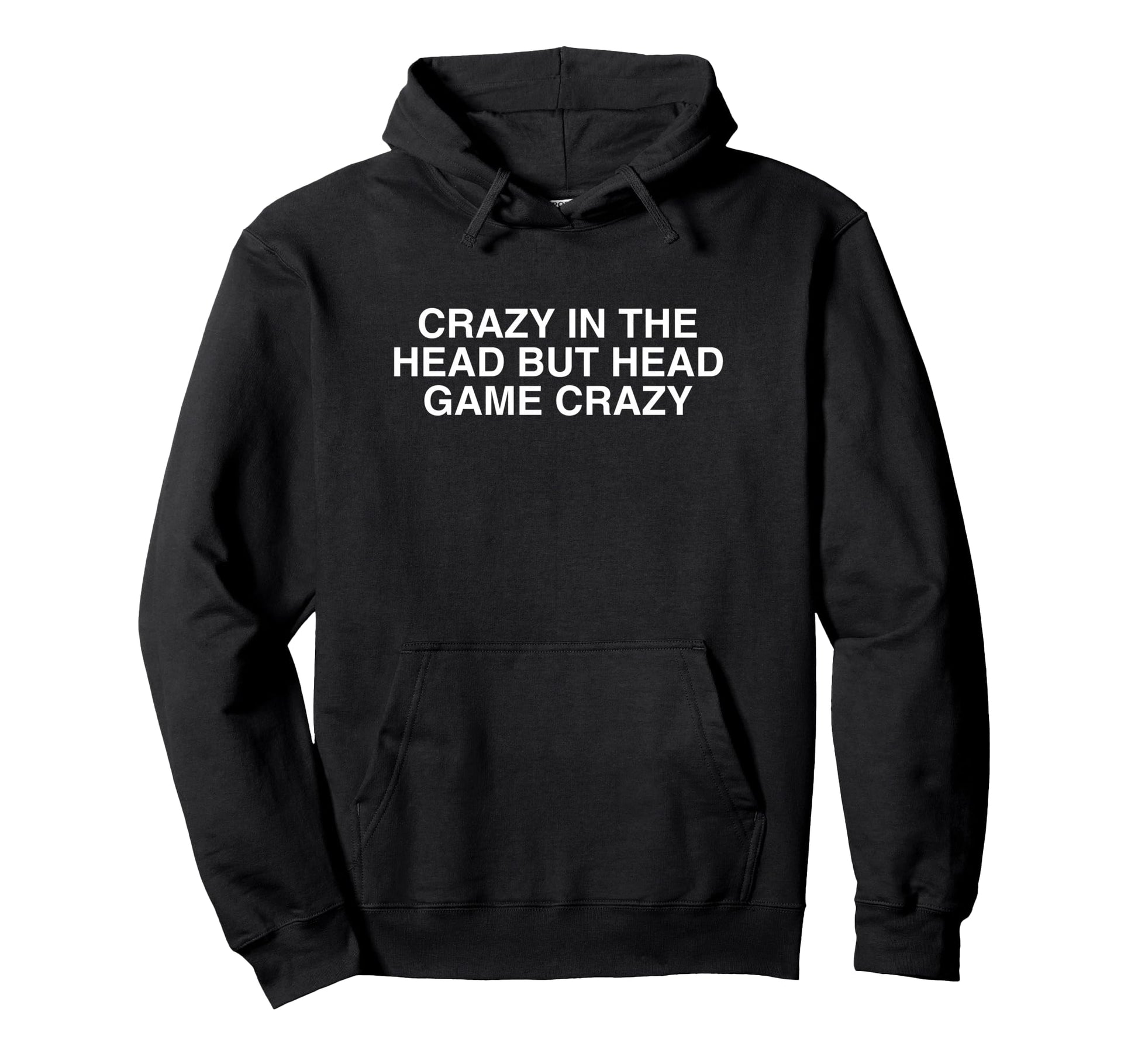 Crazy Head But Funny Unhinged Gen Z Hoodie - Unique Graphic for Adults - T-Shirt, Sweatshirt, Hoodie