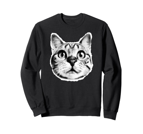 Grunge Emo 2000S Aesthetic Cat Sweatshirt - Novelty Apparel for Adults - T-Shirt, Sweatshirt, Hoodie