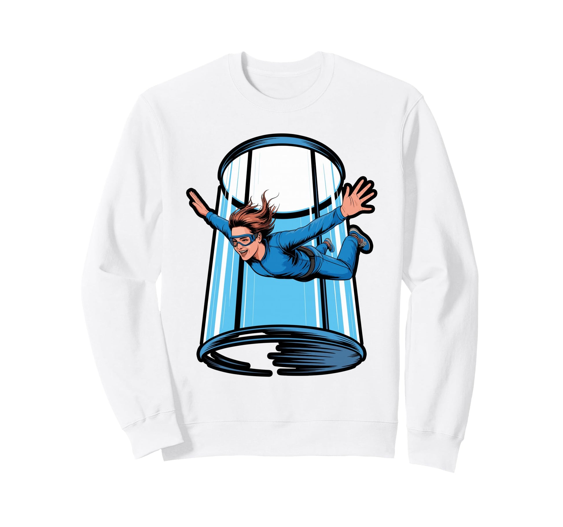 Scuba Diver Cylinder Rainbow Sweatshirt - Streetwear Style Men Women - T-Shirt, Sweatshirt, Hoodie