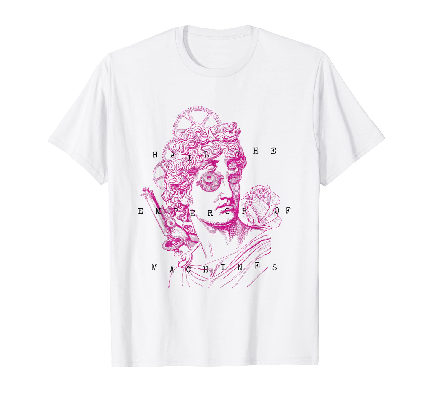 Aesthetic Vaporwave Greek Steampunk T-Shirt - Unique Graphic Unisex - T-Shirt, Sweatshirt, Hoodie
