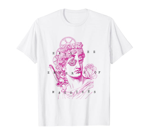 Aesthetic Vaporwave Greek Steampunk T-Shirt - Unique Graphic Unisex - T-Shirt, Sweatshirt, Hoodie