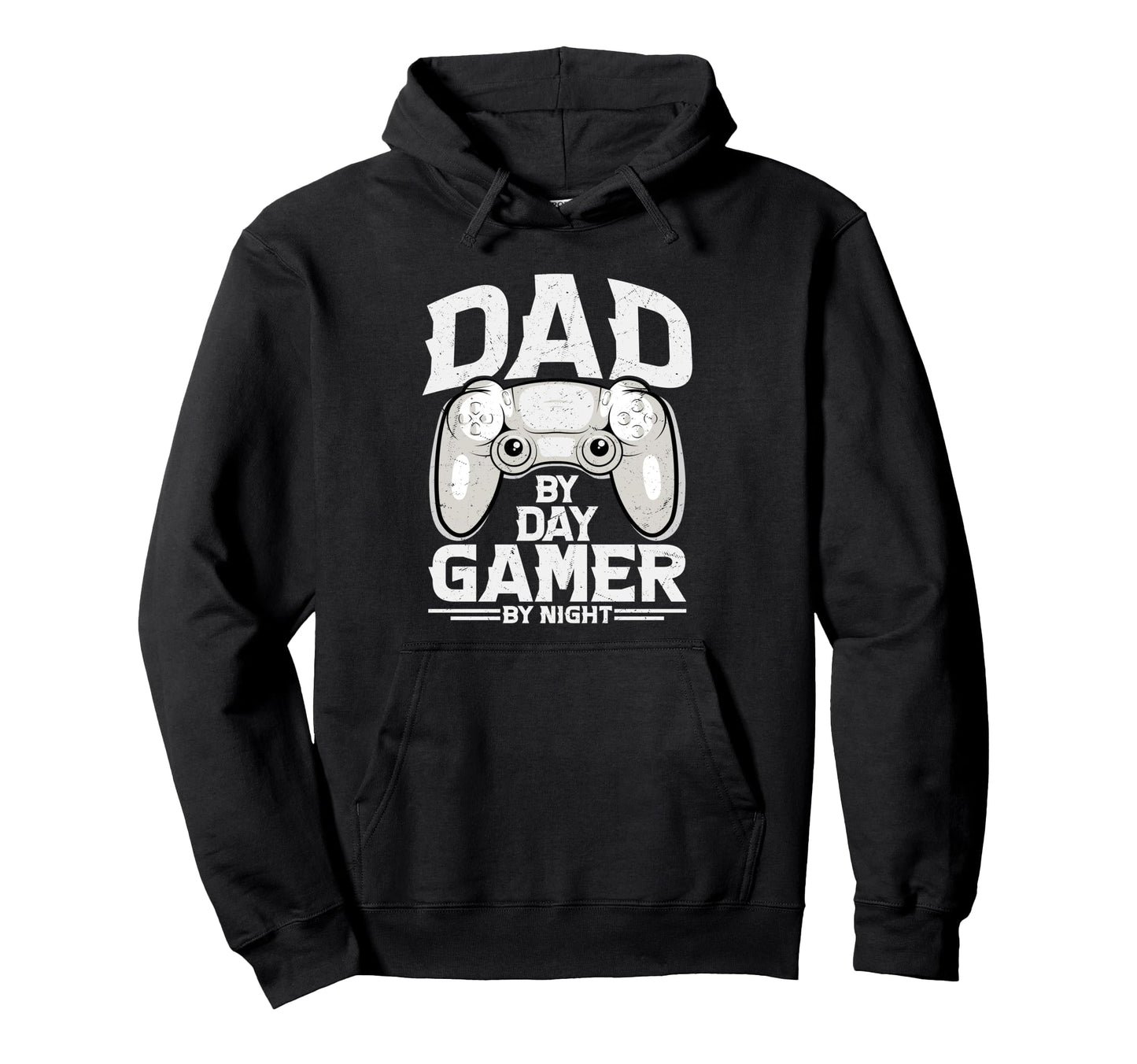 Dad Day Gamer Night Nerdy Father Hoodie - Graphic Print for Adults - T-Shirt, Sweatshirt, Hoodie