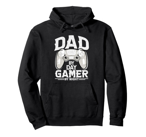 Dad Day Gamer Night Nerdy Father Hoodie - Graphic Print for Adults - T-Shirt, Sweatshirt, Hoodie