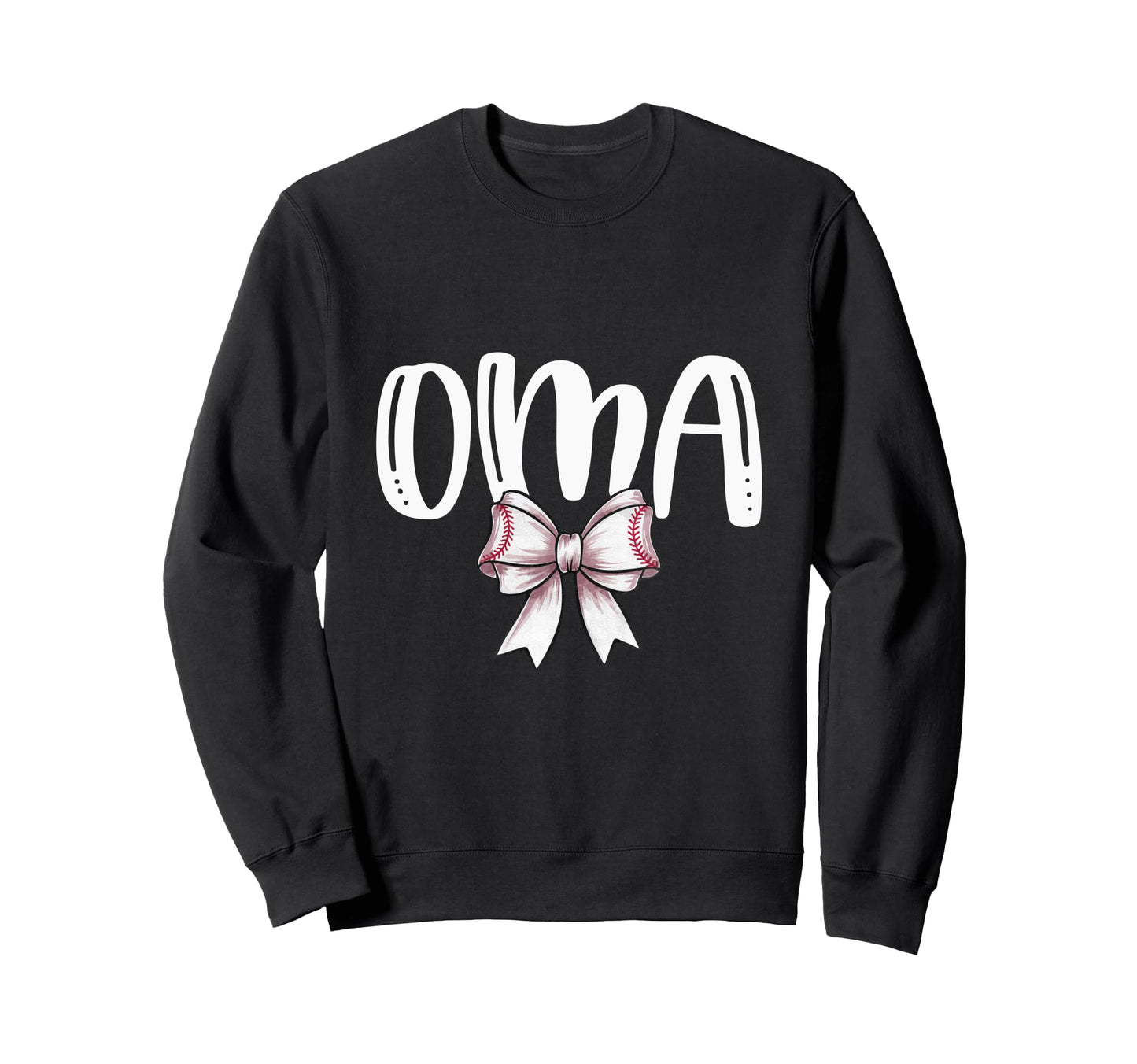 Coquette Baseball Oma Spirit Sweatshirt - Casual Everyday Wear Men Women - T-Shirt, Sweatshirt, Hoodie
