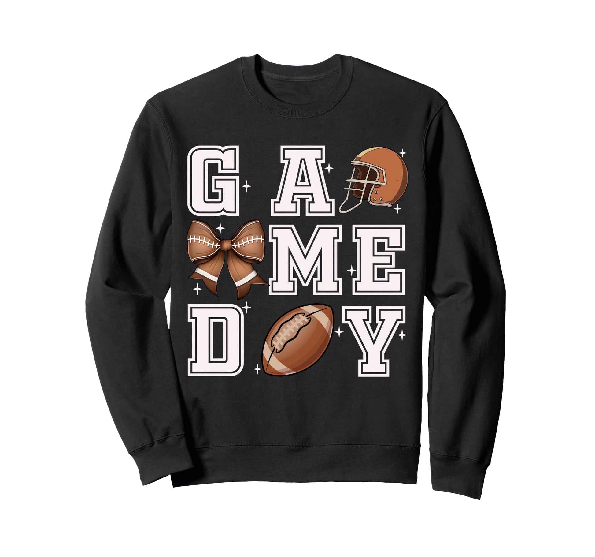 Football Coquette Bow Gameday Sweatshirt - Aesthetic Graphic Men Women - T-Shirt, Sweatshirt, Hoodie
