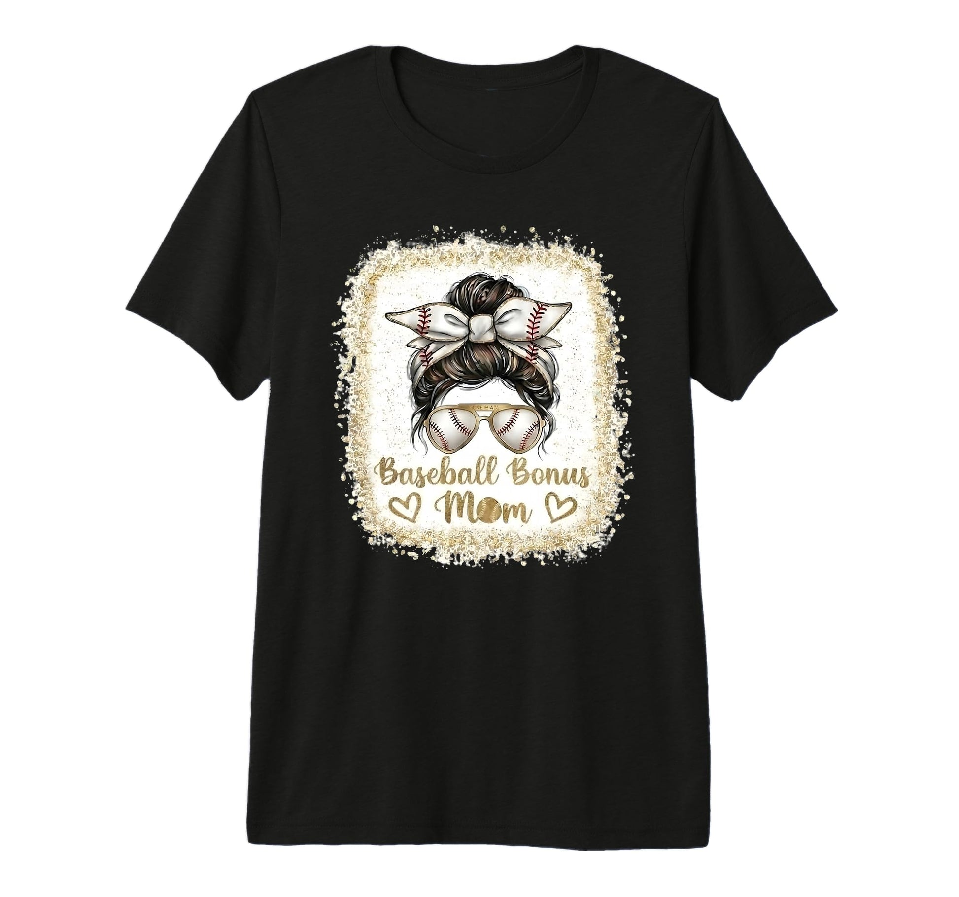 Baseball Bonus Mom Sport Mom Game Day T-Shirt - Unique Graphic Men Women - T-Shirt, Sweatshirt, Hoodie
