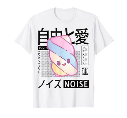 Vaporwave Kawaii Aesthetic Japanese Korean T-Shirt - Graphic Print Unisex - T-Shirt, Sweatshirt, Hoodie